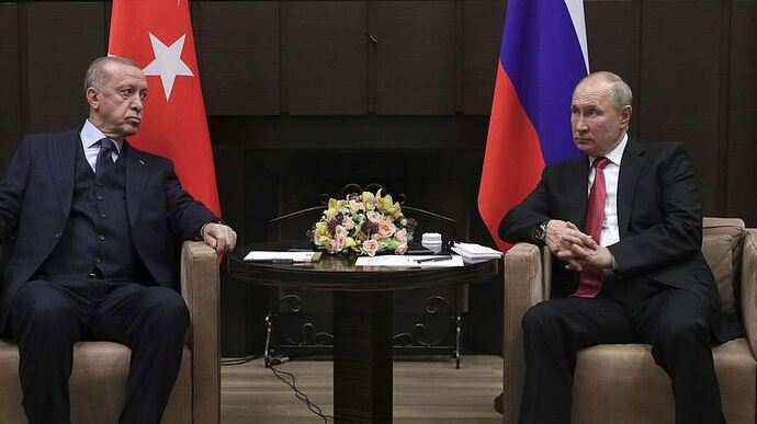 Путін та Ердоган розпочали переговори в Сочі: до складу делегації від Росії входить Кадиров
